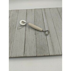 Decorating Tool Metal Plastic Decorator Garnish Tool 6 1/4"